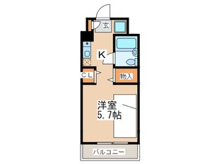 多摩学生マンションの物件間取画像